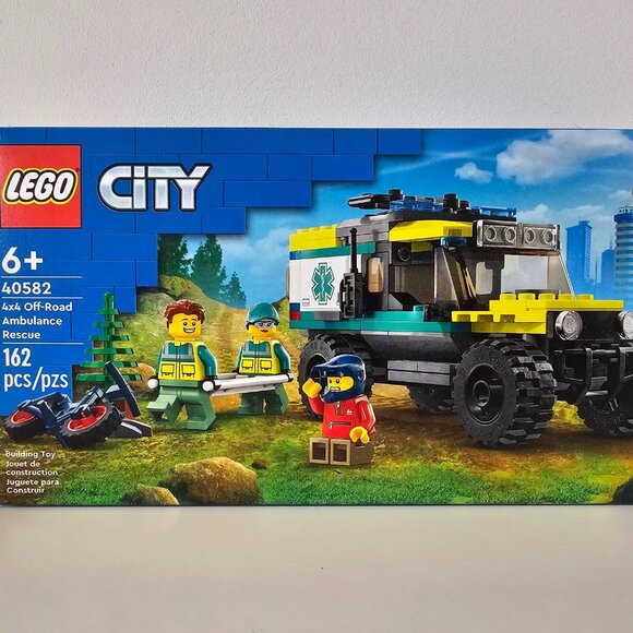 NIB LEGO 40582 City 4x4 Off-Road Ambulance Rescue 162pcs FACTORY SEALED! RETIRED - Picture 1 of 6